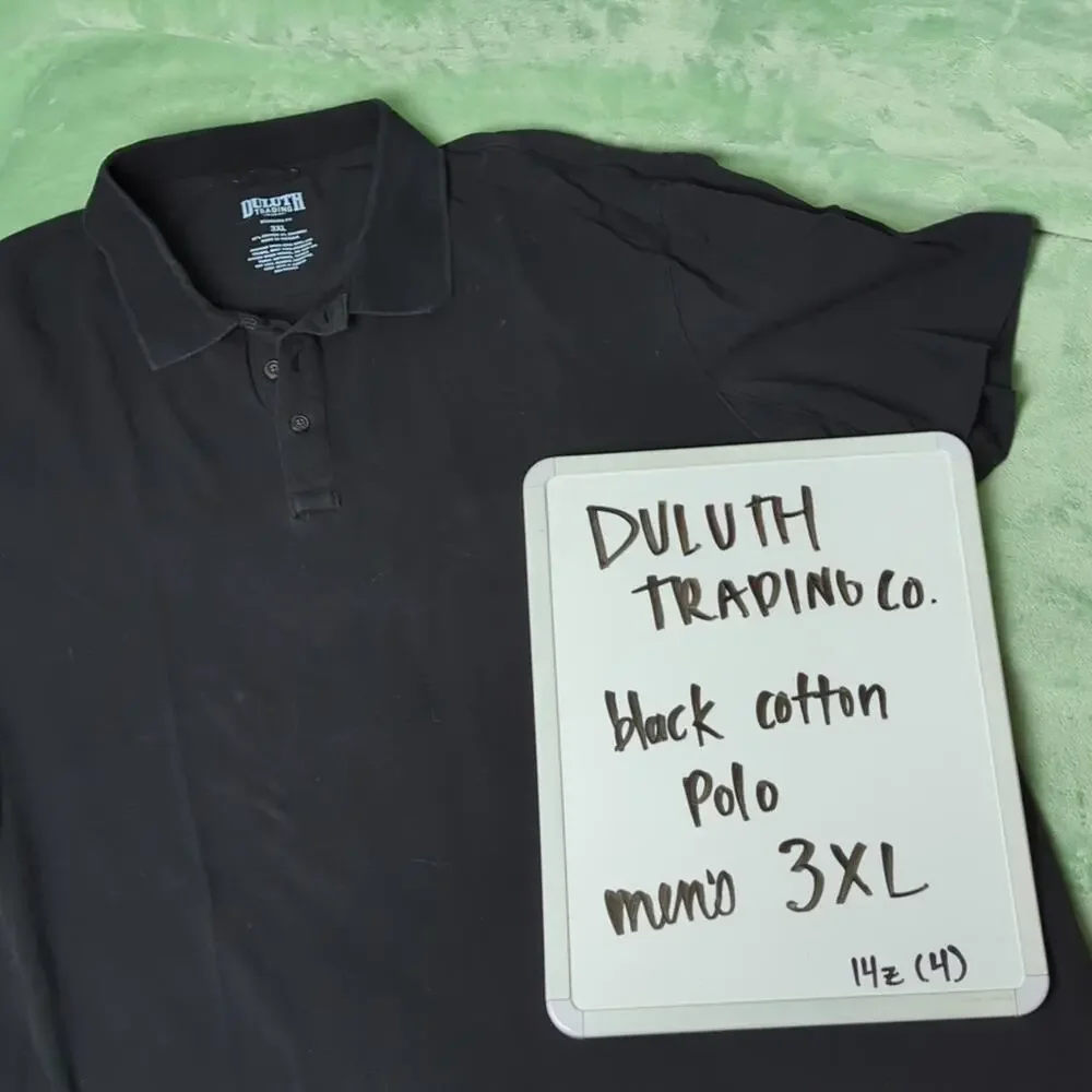Duluth Trading Men's No Polo Shirt Short Sleeve 3XL - Picture 1 of 4